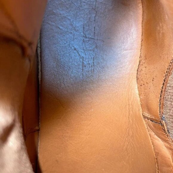 Allen Edmonds Discovery Cognac Brown Leather Chelsea Boot Pull On Men's 9 B - Picture 7 of 11